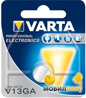 Батарейка Varta V 13 GA BLI 1 Alkaline
