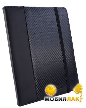   Apple iPad2/3 Tuff-Luv Slim-Stand (C10 66) Carbon Fibre Black