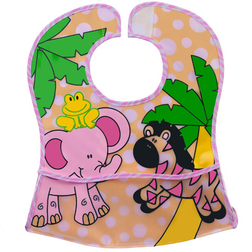 BabyOno Нагрудник Кенгуру Розовый (849) BabyOno