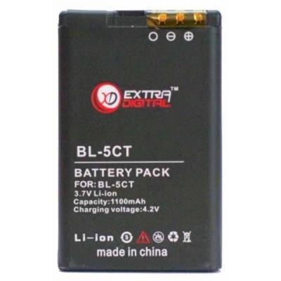 Аккумуляторная батарея Extradigital Nokia BL-5CT 1100mAh (BMN6275)