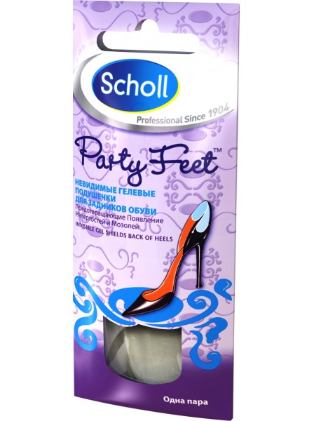      Scholl Party Feet Invisible (50048793)