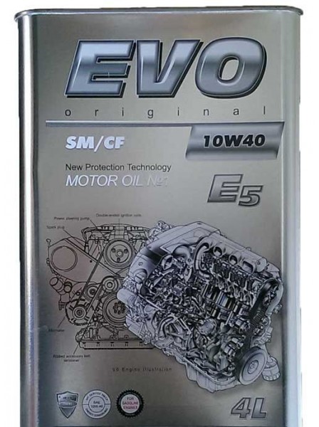   EVO E5 10W-40 SM/CF 20
