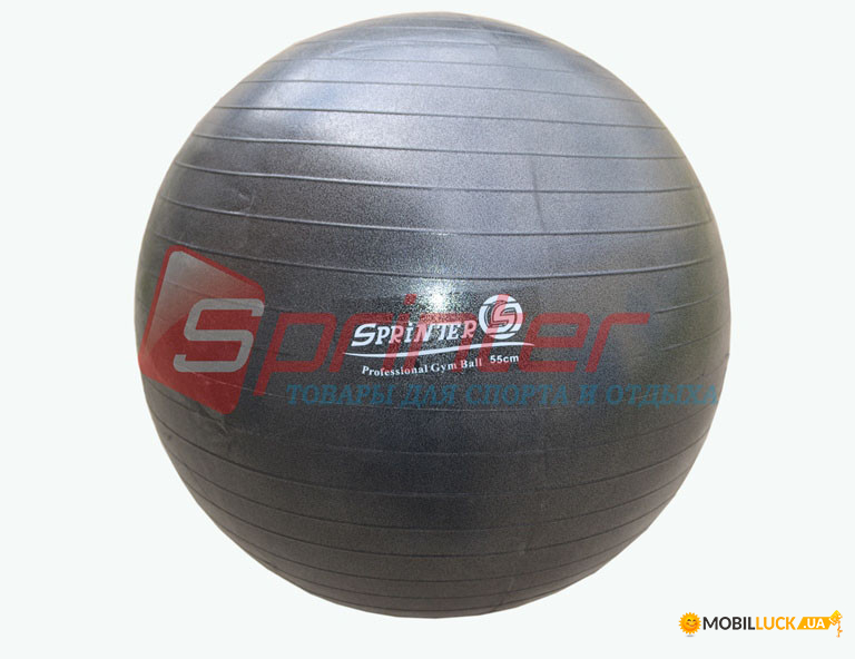    Sprinter Gym Ball 55  Black (25180)