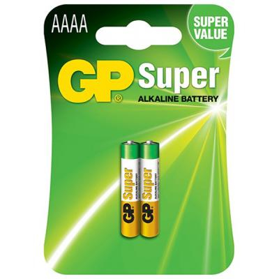 Батарейка GP AAAA LR61 Super Alcaline * 2 (25A-U2)