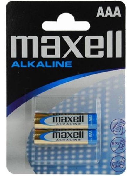  Maxell Alkaline LR03/AAA Blister 2 (MXBLR032B)