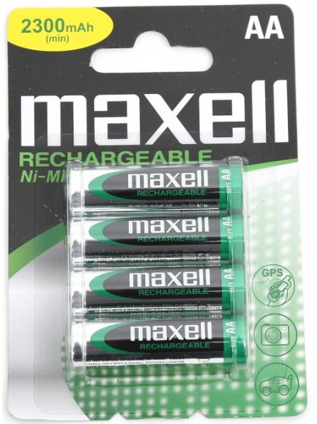  Maxell Ni-Mh R6(AA) 2500mAh-2300 Bl 4 (MXAR625)