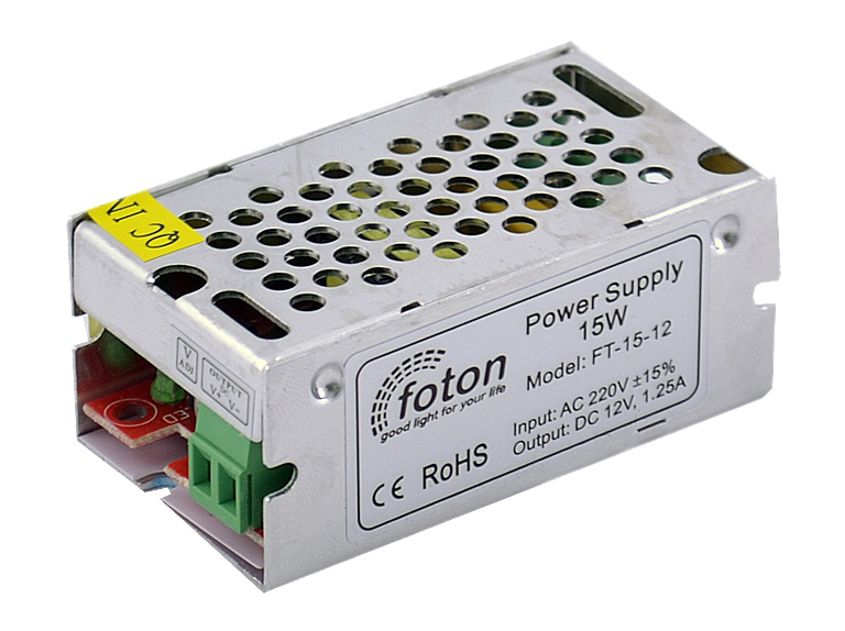 Блок питания Foton FT-15-12 Premium 15W 12V (2302101)