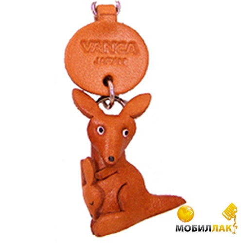 Vanca нгуру, 3D на мобильный, натуральная кожа , 2,5х2,5х1см. см. (46210) Vanca
