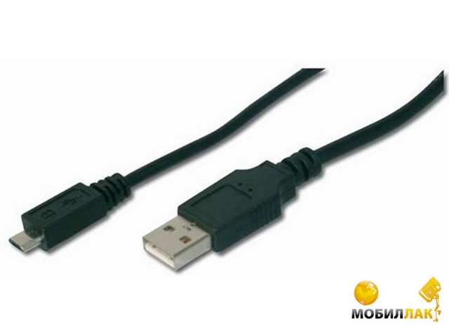 Digitus EDNET USB 2.0 (AM/microB) 1.0, Black (84129*)