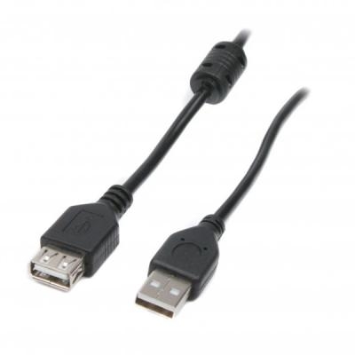 Дата кабель Maxxter USB 2.0 AM/AF 1.0m (UF-AMAF-1M)