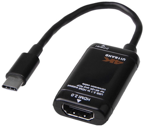 Адаптер Value MHL USB type C - HDMI 2.0 0.1м (S0599)