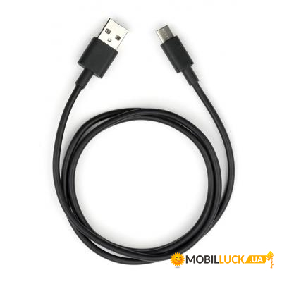   Vinga USB 2.0 AM to Type-C PVC 1m black  (VCPDCTC1BK)