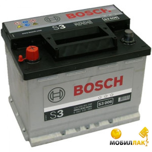   Bosch S3 Silver Plus S3006 12v L EN480 56Ah