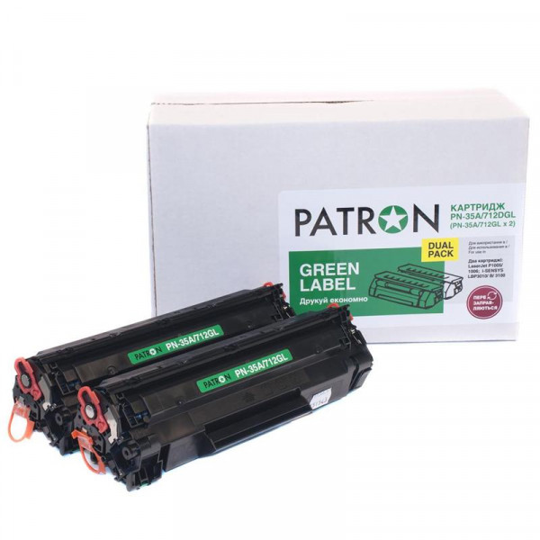  Patron Green Label HP LJ CE285A/CANON 725 (PN-85A/725DGL) 