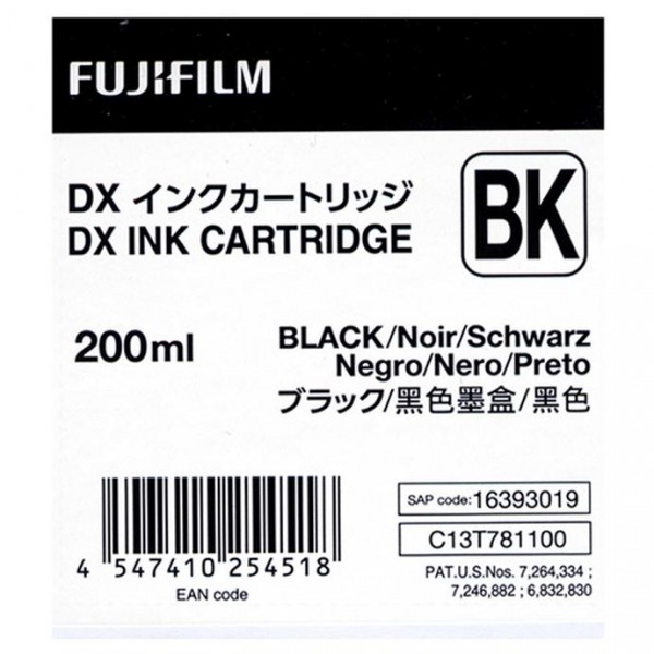   Inkjet  Fuji DX100 Black 200ML