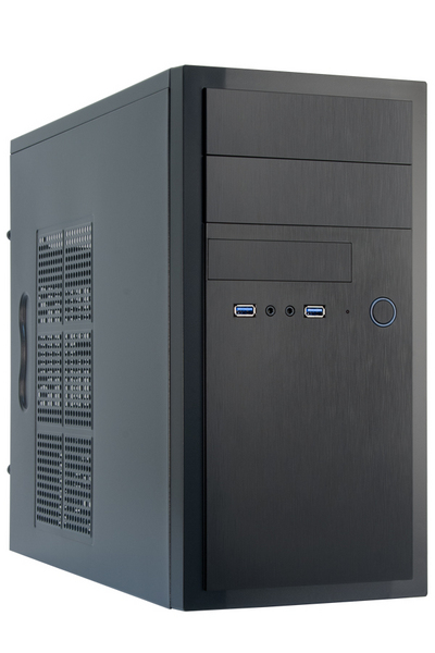 Корпус Chieftec Elox Minitower Black (HT-01B-OP)