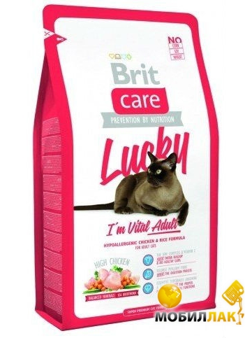    Brit Care Cat Lucky I am Vital Adult 7