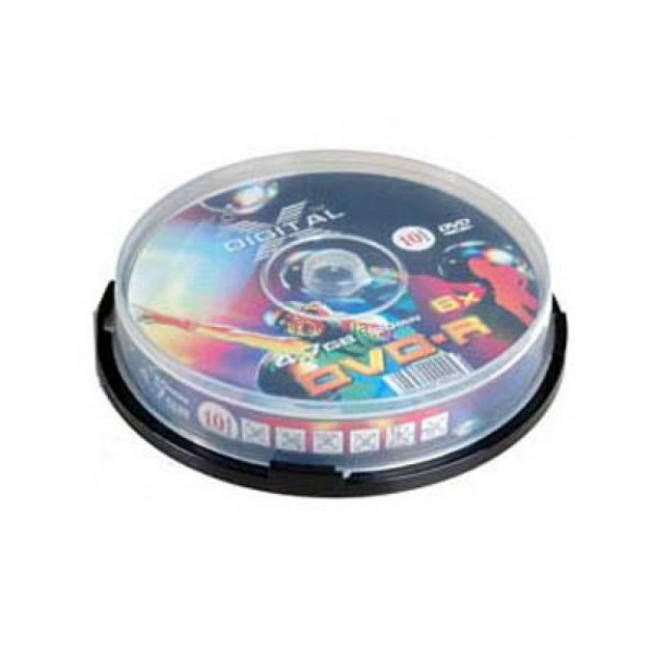  X-Digital DVD+R 4.7GB/8x CakeBox 10