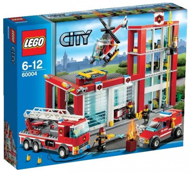 Конструктор Lego City Fire Пожарная часть (60110)