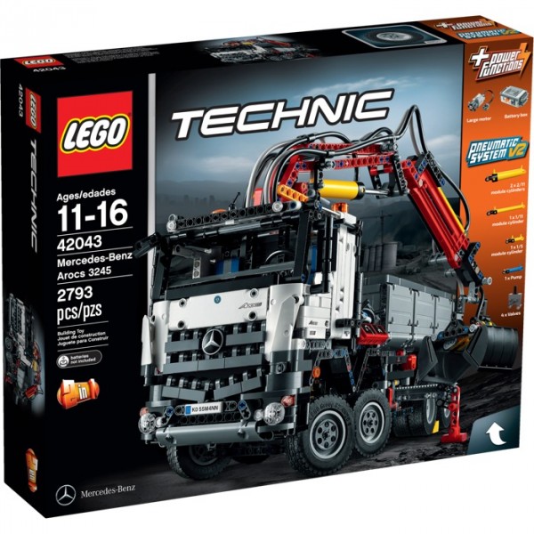  Lego Technic Mercedes-Benz Arocs 3245 (42043)