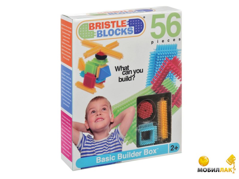 Конструктор Bristle Blocks Строитель 56 деталей (3070Z)