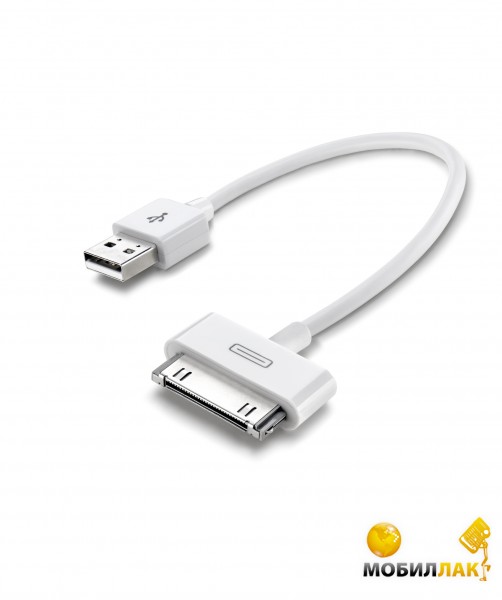   Cellular Line iPhone 4/4S 15cm white (USBDATACTRIPH1)