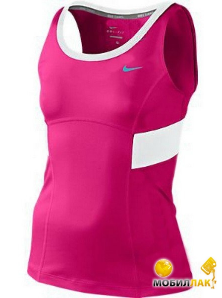   Nike power Tank girls dark-pink/blue (XS)