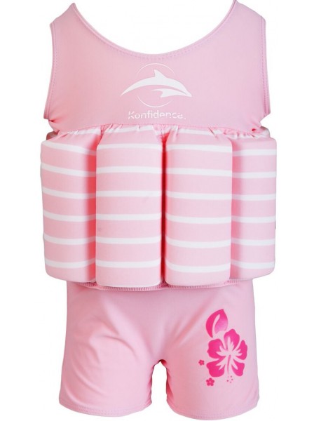 - Konfidence Floatsuits Pink Stripe 1-2  (FS02XSC)