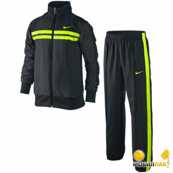   Nike boys T45 woven SL black/yellow (M)