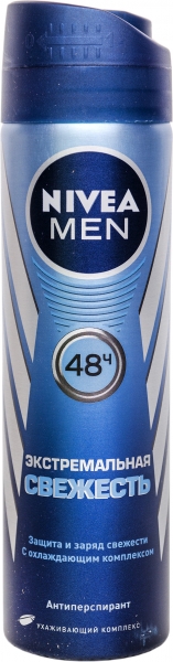 Дезодорант Nivea ар spr (m) экстремал. свежесть (Aqua Cool) 73040 150мл (4005808730407)
