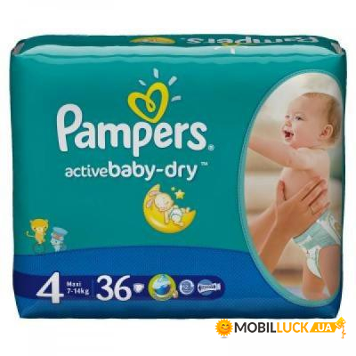  Pampers Active Baby-Dry Maxi 8-14  36 (4015400537458)
