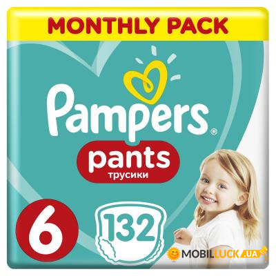  Pampers  Pants Extra Large  6 (15+ ) 132  (8001090808080)