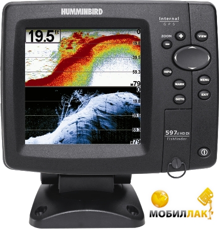 Humminbird 597c HD DI Combo+Down Imaging (DI)+GPS