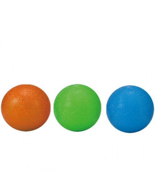Мячик-тренажер для кисти LiveUp Grip Ball 3 шт. в наборе 4,5x6,5 (LS3311)