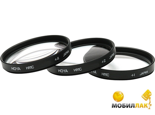  Hoya HMC Close-Up Set (+1,+2,+4) 77mm