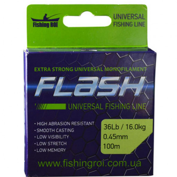 Леска Fishing Roi Flash Universal Line 100 м 0.22 мм 4.9 кг (47-00-022)