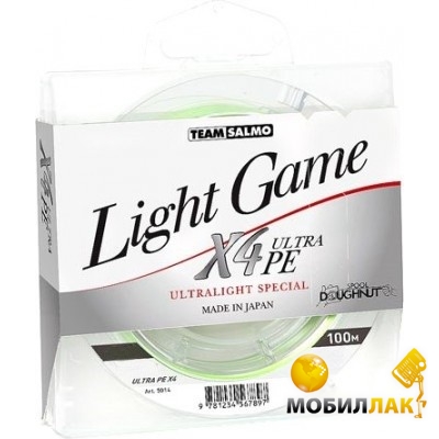  Salmo Team Light Game X4 Ultra PE 100  (5014-004)