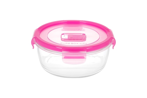 Luminarc Pure Box Active Neon Розовая крышка 920 мл (N0927) Luminarc