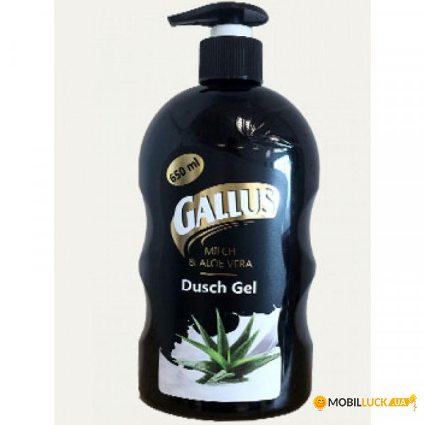    Gallus Duschgel Milch & Aloe Vera, 650 