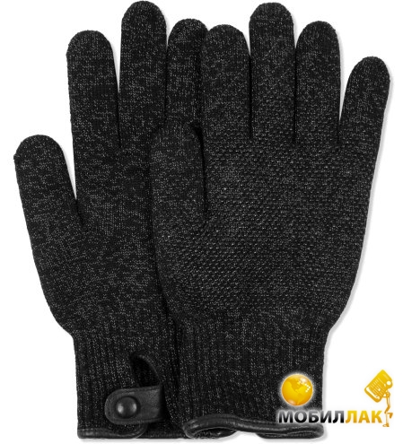   Mujjo Refined Touchscreen Gloves Black S/M (MUJJO-GLKN-004-SM)