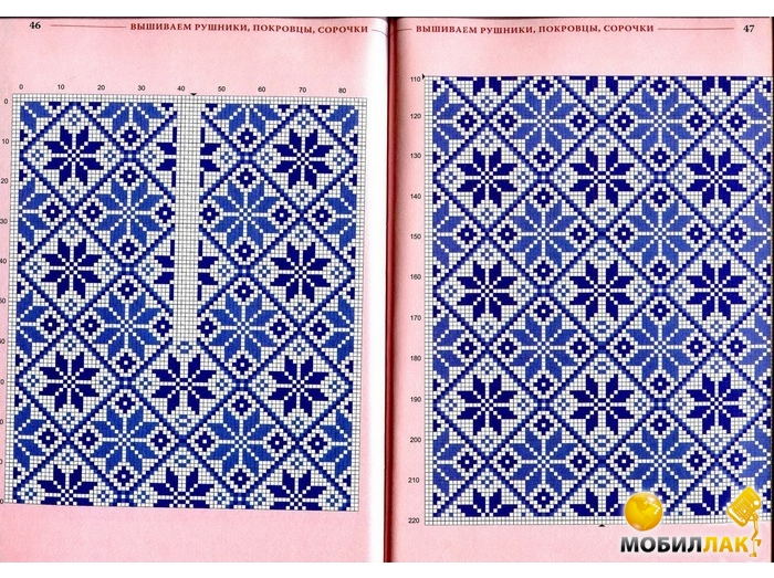 Схемы для вышивки для рубашки 48