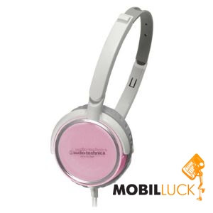  Apple Audio-Technica Portable Stereo Headphones ATH-FC700 Pink