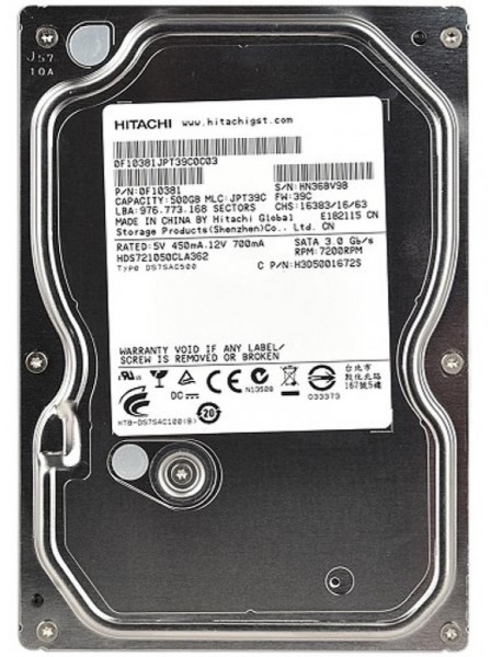Технические характеристики Жесткий диск Hitachi (HGST) 7K1000.C 