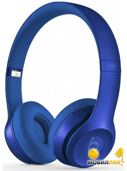  Beats Solo2 On-Ear Headphones Royal Collection Sapphire Blue (MJW32ZM/A)