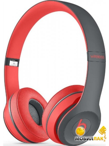  Beats Solo2 Wireless Headphones Siren Red (MKQ22ZM/A)