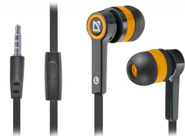 Гарнитура Defender Pulse 420 Black/Orange (63420)