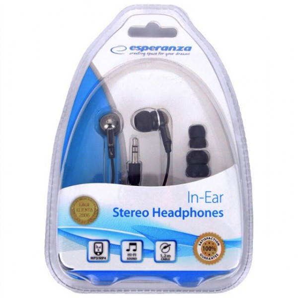  Esperanza Headphones EH125 Black
