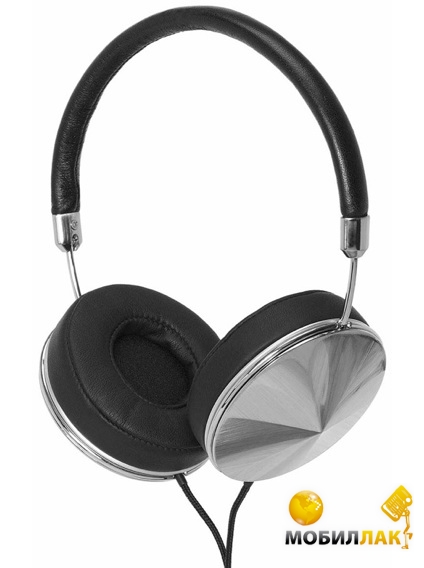  Frends Taylor Over-Ear Headphones Leather Black/Silver (010899)
