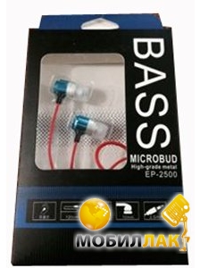  Handsfree HF Bass Microbud EP-2500, pink