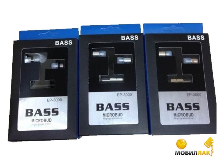  Handsfree HF Bass Microbud EP-3000, black